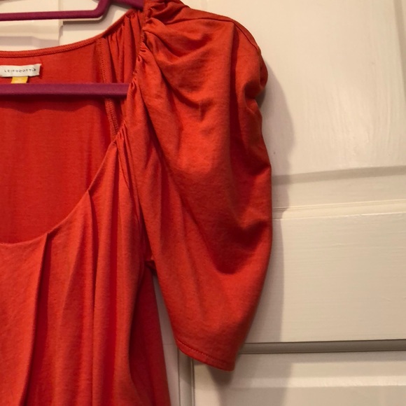 Leifsdottir orange cotton top - Picture 4 of 4